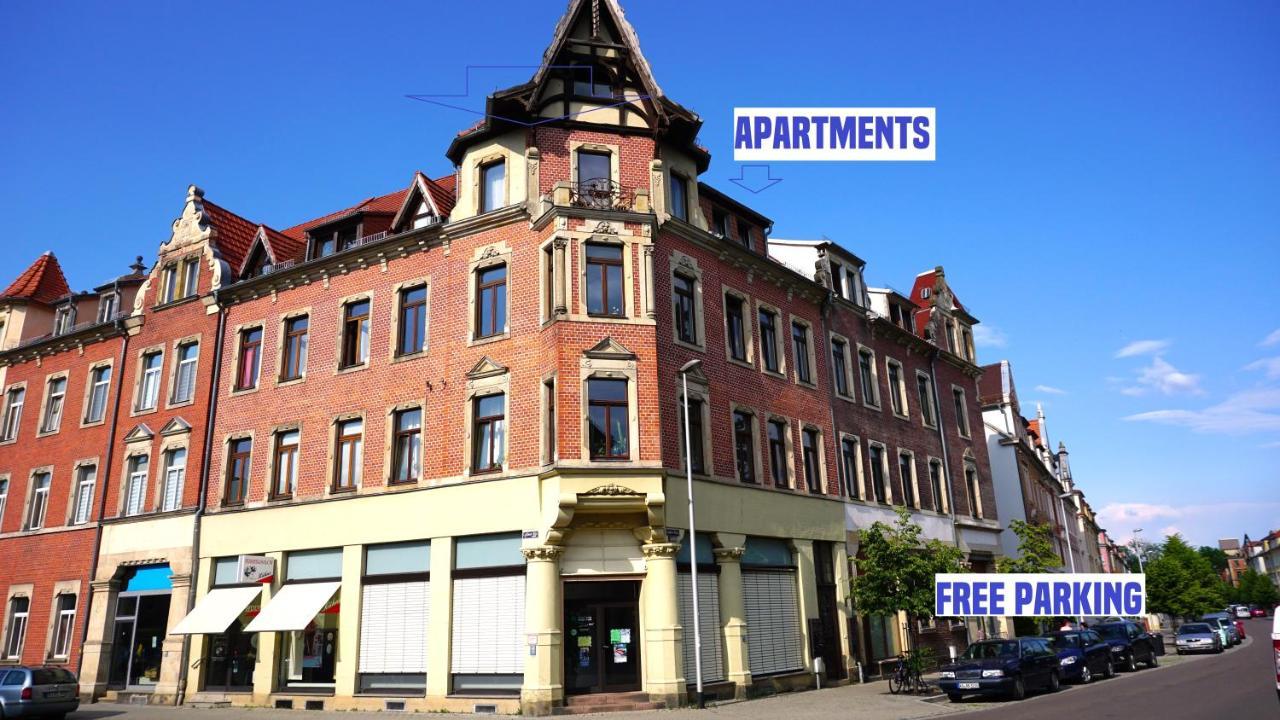 Lichtblick - sonnige Ferienwohnung am Lutherplatz Meißen Exterior foto